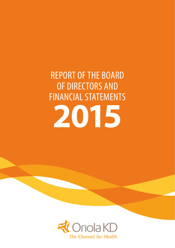 Thumbnail Oriola Financial Statement 2015