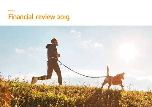 Thumbnail Oriola Financial Statement 2019