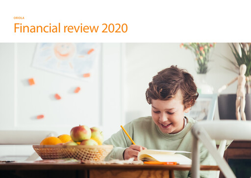 Thumbnail Oriola Financial Statement 2020