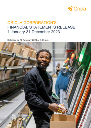 Thumbnail Oriola Financial Statement 2023