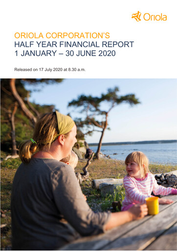 Thumbnail Oriola Half-year Report 2020-h1