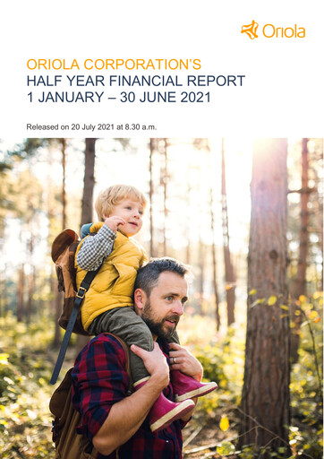 Thumbnail Oriola Half-year Report 2021-h1