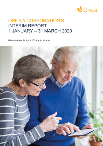 Thumbnail Oriola Quarterly Report 2020-q1