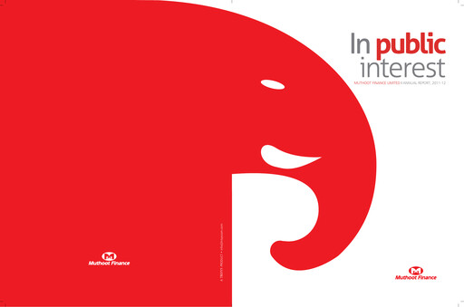 Thumbnail Muthoot Finance
 Annual Report 2011-2012