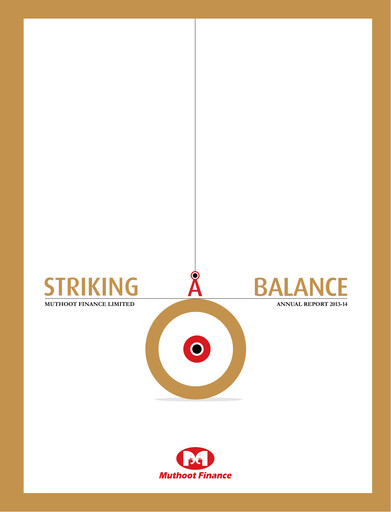 Thumbnail Muthoot Finance
 Annual Report 2013-2014