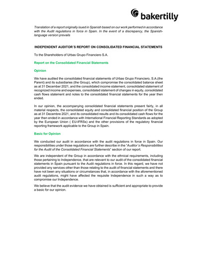 Thumbnail Urbas Grupo Financiero Financial Statement 2021