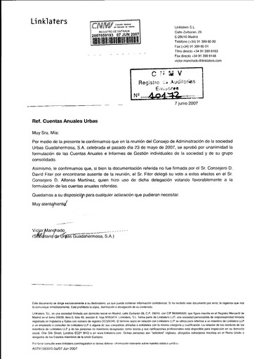 Thumbnail Urbas Grupo Financiero Financial Statement 2006