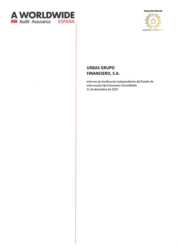 Thumbnail Urbas Grupo Financiero Sustainability Report 2023