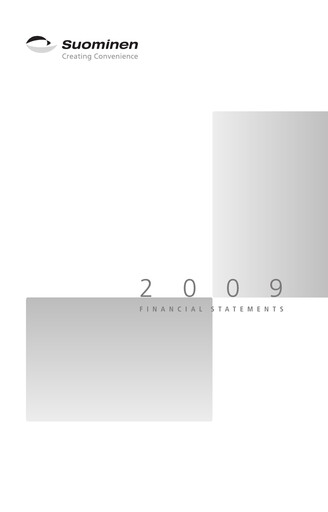 Thumbnail Suominen Financial Statement 2009