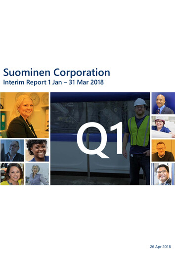 Thumbnail Suominen Quarterly Report 2018-q1