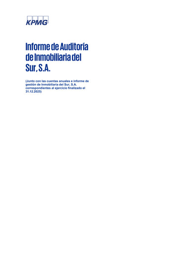 Thumbnail Inmobiliaria del Sur Financial Statement 2025