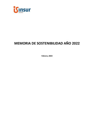 Thumbnail Inmobiliaria del Sur Sustainability Report 2022