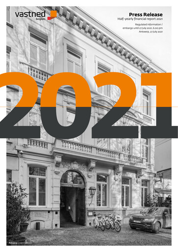 Thumbnail Vastned Belgium NV Half-year Report 2021-h1