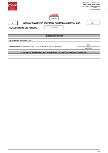 Thumbnail Amper, S.A. Half-year Report 2019-h2