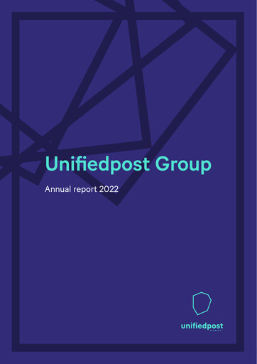 Thumbnail Unifiedpost Group Annual Report 2022
