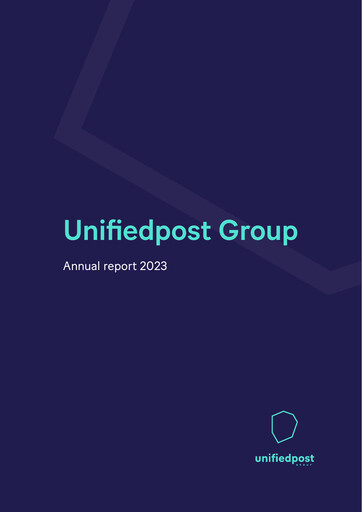 Thumbnail Unifiedpost Group Annual Report 2023