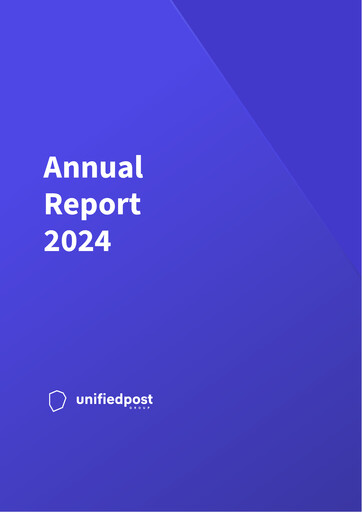 Thumbnail Unifiedpost Group Annual Report 2024