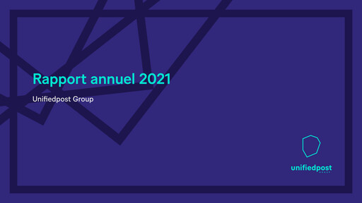Thumbnail Unifiedpost Group Annual Report 2021