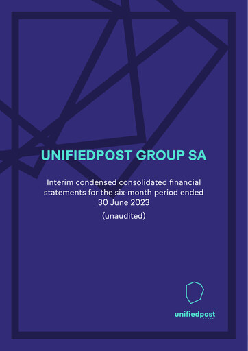 Miniature Unifiedpost Group Rapport semestriel 2023-h1