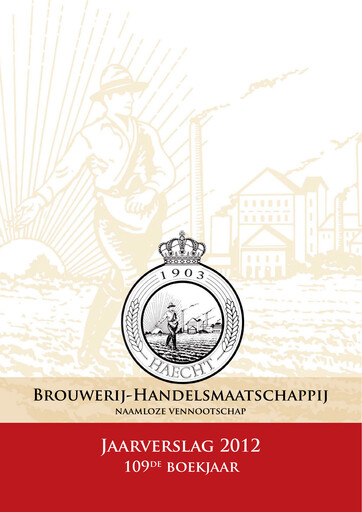 Thumbnail Brouwerij Handelsmaatschappij Annual Report 2012