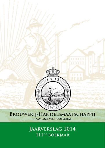 Thumbnail Brouwerij Handelsmaatschappij Annual Report 2014