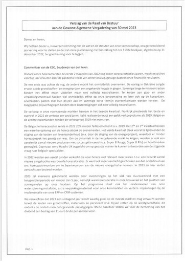 Thumbnail Brouwerij Handelsmaatschappij Annual Report 2022