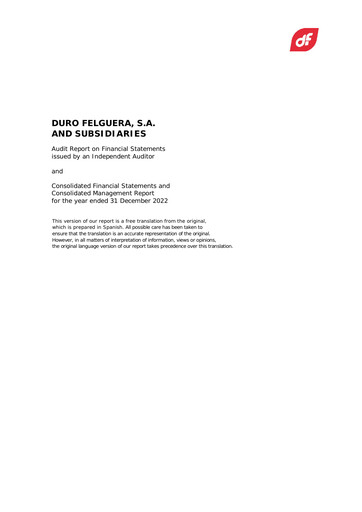 Miniature Duro Felguera Bilan financier 2022