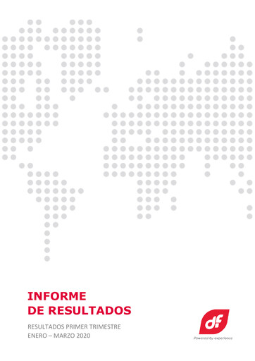Miniature Duro Felguera Rapport trimestriel 2020-q1