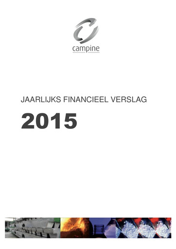 Thumbnail Campine Financial Report 2015