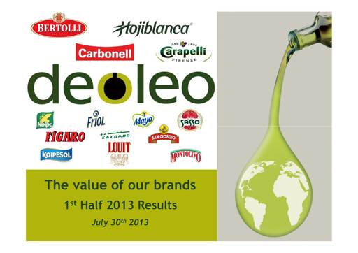 Thumbnail Deoleo Half-year Report 2013-h1