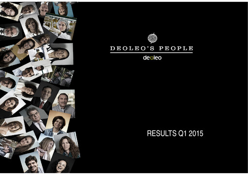 Thumbnail Deoleo Quarterly Report 2015-q1