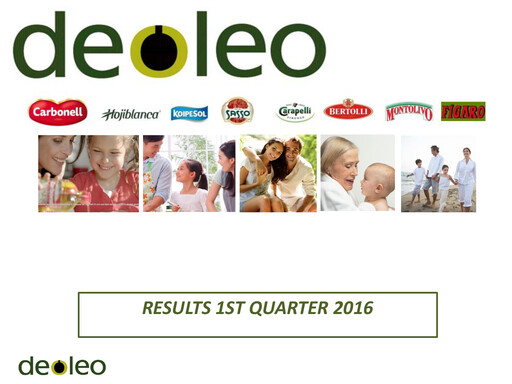 Thumbnail Deoleo Quarterly Report 2016-q1