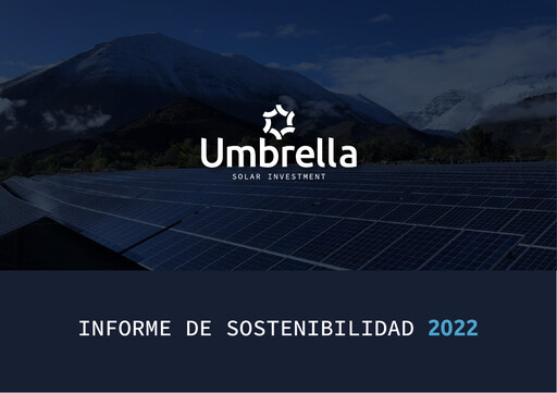 Thumbnail Umbrella Solar Investment Sustainability Report 2022
