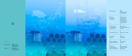 Vorschaubild Tubos Reunidos Jahresbericht 2013