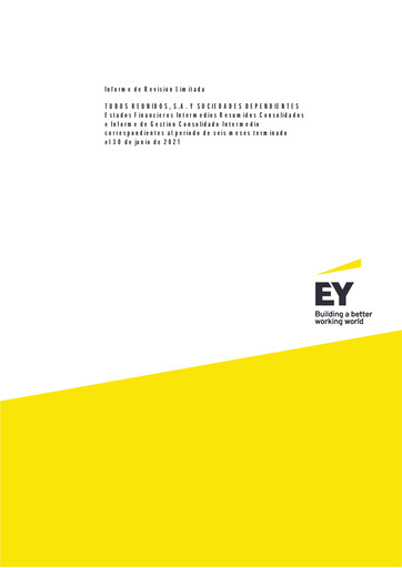 Thumbnail Tubos Reunidos Financial Statement 2021-h1