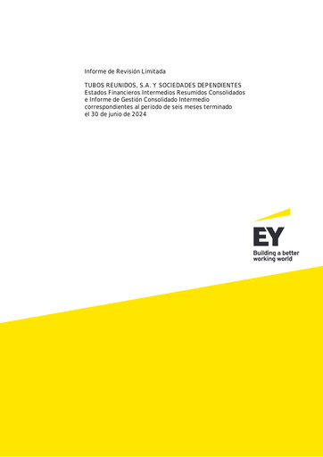 Thumbnail Tubos Reunidos Financial Statement 2024-h1