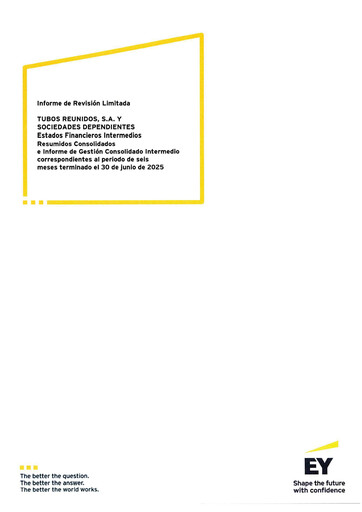 Thumbnail Tubos Reunidos Financial Statement 2025-h1
