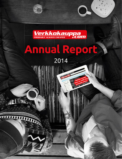 Thumbnail Verkkokauppa.com Annual Report 2014