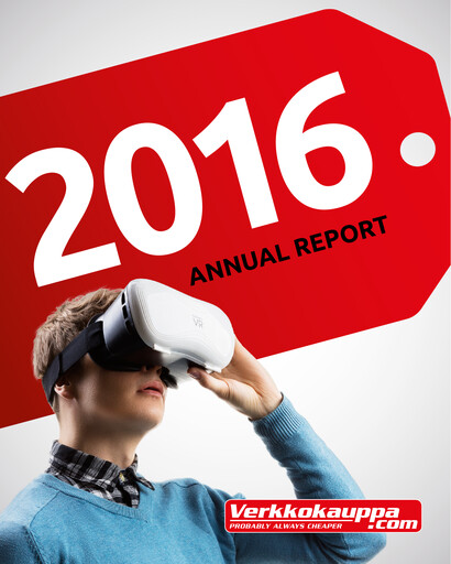 Thumbnail Verkkokauppa.com Annual Report 2016