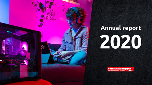 Thumbnail Verkkokauppa.com Annual Report 2020