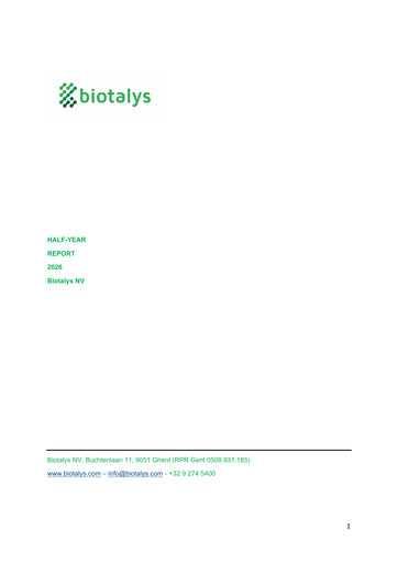 Vorschaubild Biotalys Halbjahresbericht 2026-h1