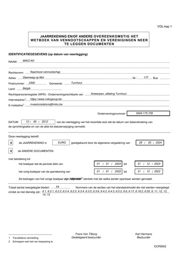 Thumbnail Miko Group Financial Statement 2023