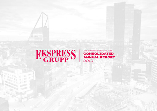 Miniature AS Ekspress Grupp Rapport annuel 2019