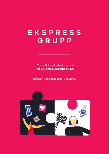 Thumbnail AS Ekspress Grupp Financial Report 2021