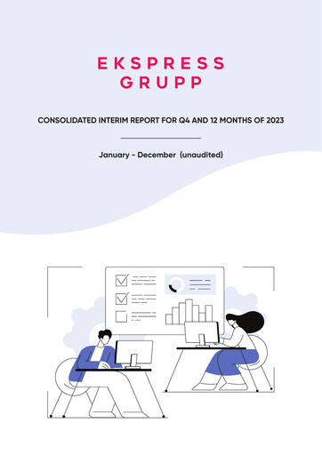 Thumbnail AS Ekspress Grupp Financial Report 2023
