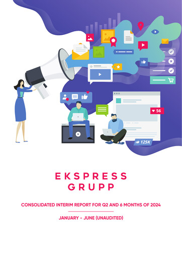 Thumbnail AS Ekspress Grupp Half-year Report 2024-h1