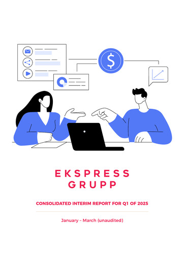 Thumbnail AS Ekspress Grupp Quarterly Report 2025-q1