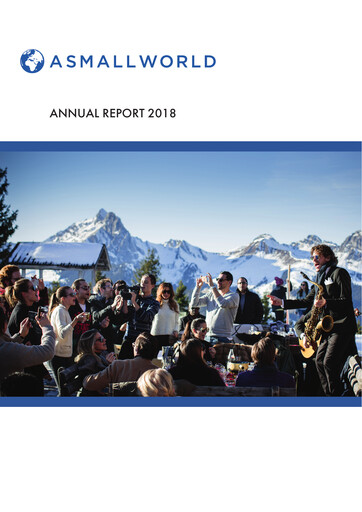 Thumbnail Asmallworld AG Annual Report 2018