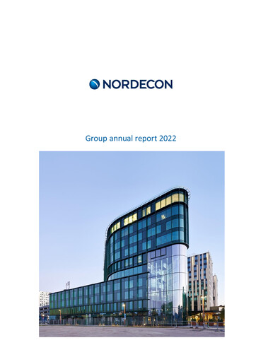 Thumbnail Nordecon AS Annual Report 2022