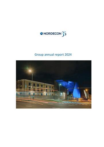 Thumbnail Nordecon AS Annual Report 2024